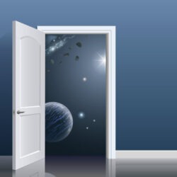 portal to another universe - deposit photos